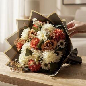 Karabük Soft Tonlu Krizantem & Gül Buketi