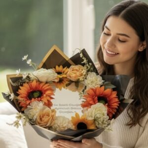 Karabük Aynalı Ayçiçeği Buketi