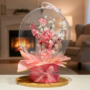 Pembe Rüya Balon Çiçek Aranjmanı