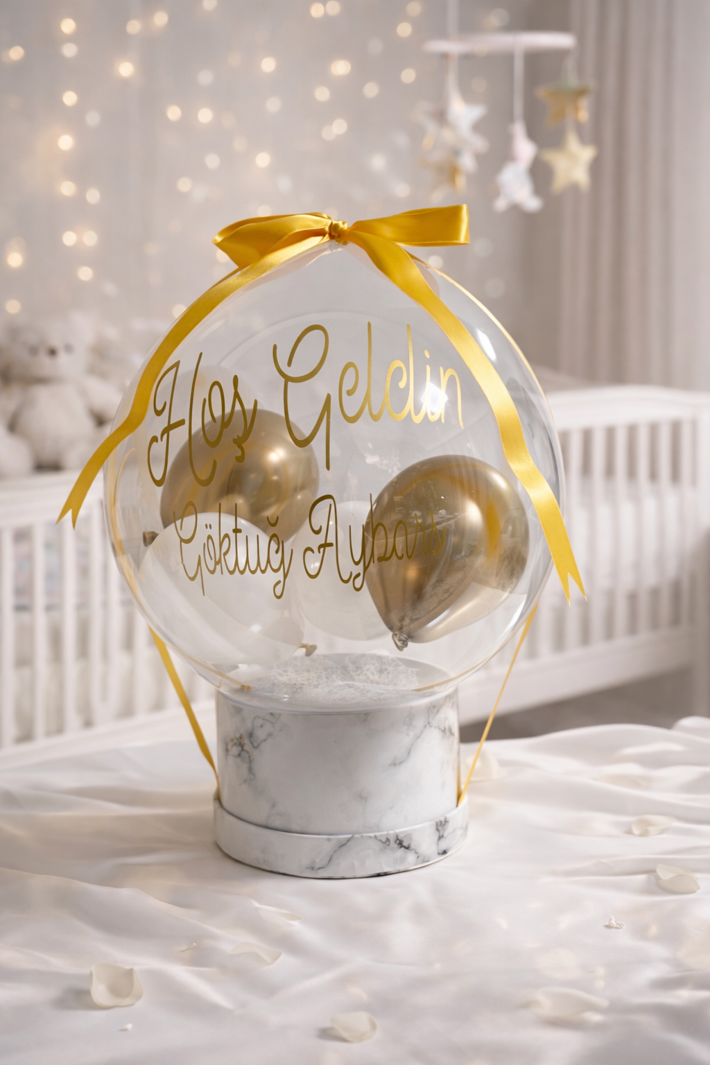 Hoş Geldin Bebek Balon Seti - Görsel 2